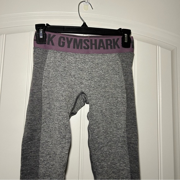 Gymshark Gray & Purple Flex Seamless Leggings Size Small - Picture 2 of 7